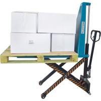 Manual Scissor Skid Lift, 27" L x 45-1/4" W, Steel, 3300 lbs. Capacity MP566 | Ottawa Fastener Supply