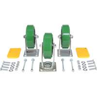 H Series Self-Dumping Hopper Caster Kit Ottawa Fastener Supply