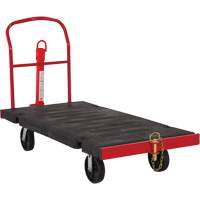 Towable Platform Cart, 64-1/4" L x 30-1/2" W, 2500 lbs. Cap., Polyolefin Wheels Ottawa Fastener Supply