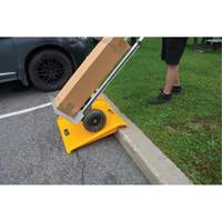 Portable Poly Hand Truck Curb Ramp, 1000 lbs. Capacity, 27" W x 27" L Ottawa Fastener Supply