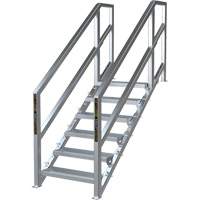 Syst&egrave;me d'escalier modulaire pour la construction de 6-10 marches SmartStairs, 75" ha Ottawa Fastener Supply