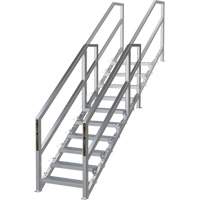 Syst&egrave;me d'escalier modulaire pour la construction de 6-10 marches SmartStairs, 75" ha Ottawa Fastener Supply