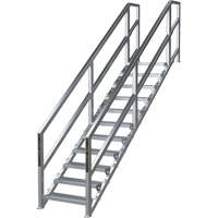 Syst&egrave;me d'escalier modulaire pour la construction de 11-16 marches SmartStairs, 120" ha Ottawa Fastener Supply