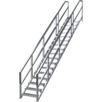 Syst&egrave;me d'escalier modulaire pour la construction de 17-21 marches SmartStairs, 157-1/2" ha Ottawa Fastener Supply
