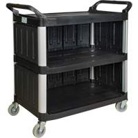 Chariot utilitaire, 3 tiers, 19-3/4" x 37-1/2" x 40-1/4", Capacit&eacute; 250 lb Ottawa Fastener Supply