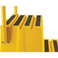 Escabeau industriel, 4 marches, 44" x 22-1/4" x Hauteur 65-1/8" Ottawa Fastener Supply