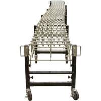 Expandable Conveyor, 18" W x 12' L, 200 lbs. per lin. ft. Capacity Ottawa Fastener Supply