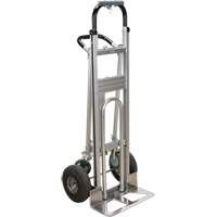 3-in-1 Convertible Hand Truck, Aluminum, 600 lbs. Capacity Ottawa Fastener Supply