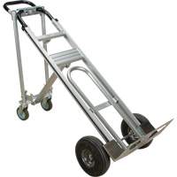 3-in-1 Convertible Hand Truck, Aluminum, 600 lbs. Capacity Ottawa Fastener Supply