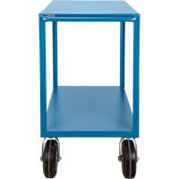 Outdoor Shelf Cart, 2 Tiers, 18" W x 39" H x 33" D, 1200 lbs. Capacity Ottawa Fastener Supply