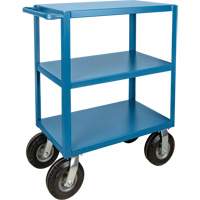 Outdoor Shelf Cart, 3 Tiers, 18" W x 39" H x 33" D, 1200 lbs. Capacity Ottawa Fastener Supply