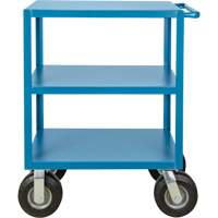 Outdoor Shelf Cart, 3 Tiers, 18" W x 39" H x 33" D, 1200 lbs. Capacity Ottawa Fastener Supply