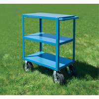 Outdoor Shelf Cart, 3 Tiers, 18" W x 39" H x 33" D, 1200 lbs. Capacity Ottawa Fastener Supply