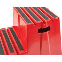 Industrial Step Stool, 2 Steps, 26" x 22-7/16" x 19-11/16" High Ottawa Fastener Supply