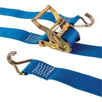 Heavy-Duty Utility Strap, J-Hook, 2" W x 20' L, 500 lbs. (227 kg) WLL Ottawa Fastener Supply