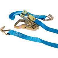 Ratchet Strap, J-Hook, 16' W x 1" L, 835 lbs. (379 kg) Working Load Limit Ottawa Fastener Supply