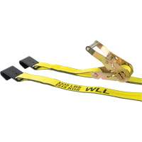 Winch Strap, Flat Hook, 30' W x 2" L, 3335 lbs. (1512 kg) Working Load Limit Ottawa Fastener Supply
