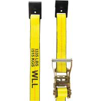 Winch Strap, Flat Hook, 30' W x 2" L, 3335 lbs. (1512 kg) Working Load Limit Ottawa Fastener Supply