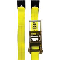 Winch Strap, Flat Hook, 30' W x 3" L, 5400 lbs. (2449 kg) Working Load Limit Ottawa Fastener Supply