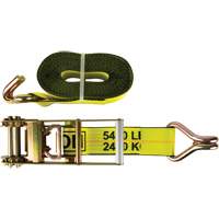 Winch Strap, J-Hook, 30' W x 3" L, 5400 lbs. (2449 kg) Working Load Limit Ottawa Fastener Supply