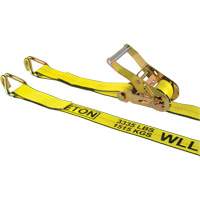 Winch Strap, J-Hook, 30' W x 2" L, 3335 lbs. (1512 kg) Working Load Limit Ottawa Fastener Supply
