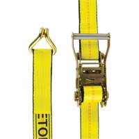 Winch Strap, J-Hook, 30' W x 2" L, 3335 lbs. (1512 kg) Working Load Limit Ottawa Fastener Supply