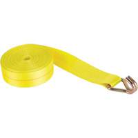 Logistic Strap, J-Hook, 30' W x 2" L, 1670 lbs. (757 kg) Working Load Limit Ottawa Fastener Supply