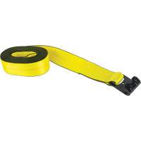 Logistic Strap, Flat Hook, 30' W x 3" L, 5400 lbs. (2449 kg) Working Load Limit Ottawa Fastener Supply