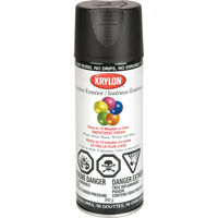 Industrial Acryli-Quik Lacquer, Black, Semi-Flat, 12 oz., Aerosol Can Ottawa Fastener Supply