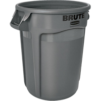 Round Brute<sup>®</sup> Containers, Polyethylene, 32 US gal. NA698 | Ottawa Fastener Supply
