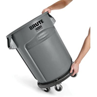 Brute<sup>®</sup> Dolly, Polyethylene, Black, Fits: 20 - 55 US Gal. NA704 | Ottawa Fastener Supply