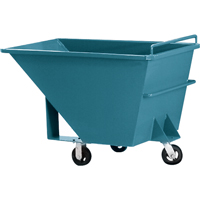 Chariot basculeur en acier, Acier, 1/2 vg³, Capacit&eacute; de charge de 2000 lb Ottawa Fastener Supply