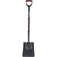 Square Point Shovel, Tempered Steel Blade, D-Grip Handle, 31" Long Ottawa Fastener Supply