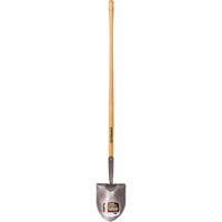 Round Point Shovel, Forged Steel Blade, Hardwood, Straight Handle Ottawa Fastener Supply