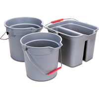 Brute<sup>®</sup> Bucket, 3.5 US Gal. (14 qt.) Capacity, Grey NB848 | Ottawa Fastener Supply