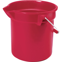 Seau Brute, Capacit&eacute; de 3.5 gal. US (14 pintes), Rouge Ottawa Fastener Supply