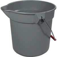 Brute<sup>®</sup> Bucket, 2.5 US Gal. (10 qt.) Capacity, Grey NB853 | Ottawa Fastener Supply