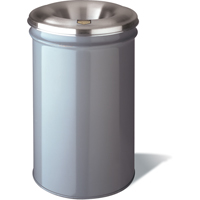 Cease-Fire<sup>®</sup> Waste Cans, Metal, 4.5 US Gal. NC444 | Ottawa Fastener Supply