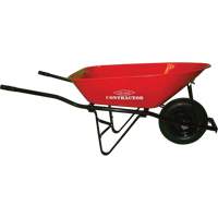 Contractor Wheelbarrow, 6 cu. ft., Steel Tray ND149 | Ottawa Fastener Supply