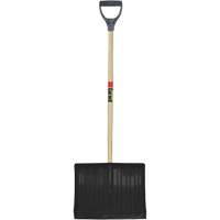 Nordic Snow Shovel, Polypropylene Blade, 17-3/4" Wide, D-Grip Handle Ottawa Fastener Supply