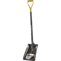 Alpine All-Purpose Square Point Shovel, Ashwood, Steel Blade, D-Grip Handle, 34-3/4" Long Ottawa Fastener Supply