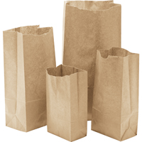 Paper Bags, Paper, 6" W x 11-0/0" L NG402 | Ottawa Fastener Supply