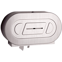 Twin Jumbo Toilet Paper Dispenser, Multiple Roll Capacity Ottawa Fastener Supply