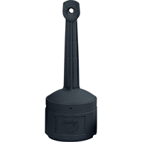 Smokers Cease-Fire&reg; Cigarette Butt Receptacle, Free-Standing, Plastic, 1 US gal. Capacity, 30" Height Ottawa Fastener Supply