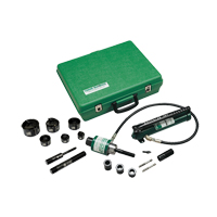 Hydraulic Knockout Kit with Hand Pump and Slug-Buster<sup>®</sup> Punches NIH479 | Ottawa Fastener Supply