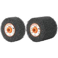 FX Flex Drum, 4-1/4" Dia. x 2" W, 5/8"-11 Arbor, Flex Coarse Grit Ottawa Fastener Supply