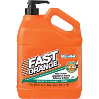 Nettoyant à mains, Lotion, 3,78 L, Bouteille à pompe, Orange NIR895 | Ottawa Fastener Supply