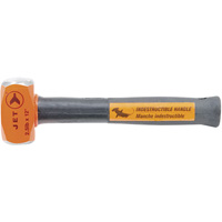 Indestructible Handle Sledge Hammer, 2.5 lbs., 12", Tubular Steel Handle Ottawa Fastener Supply