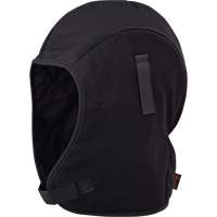 564A Flame Resistant Quilted Hardhat Liner, Black, Cotton Ottawa Fastener Supply