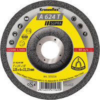A 624 T Supra Kronenflex<sup>®</sup> Grinding Disc, 5" x 1/4", 7/8" arbor NIU800 | Ottawa Fastener Supply